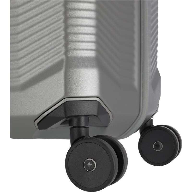 Veľký škrupinový kufor Travelite MillenniumSilver 67025989