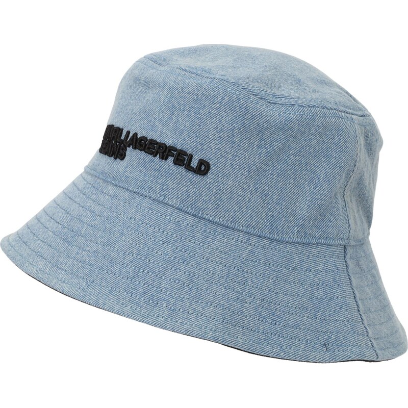 KARL LAGERFELD JEANS Klobúk modrá denim / čierna 66173432