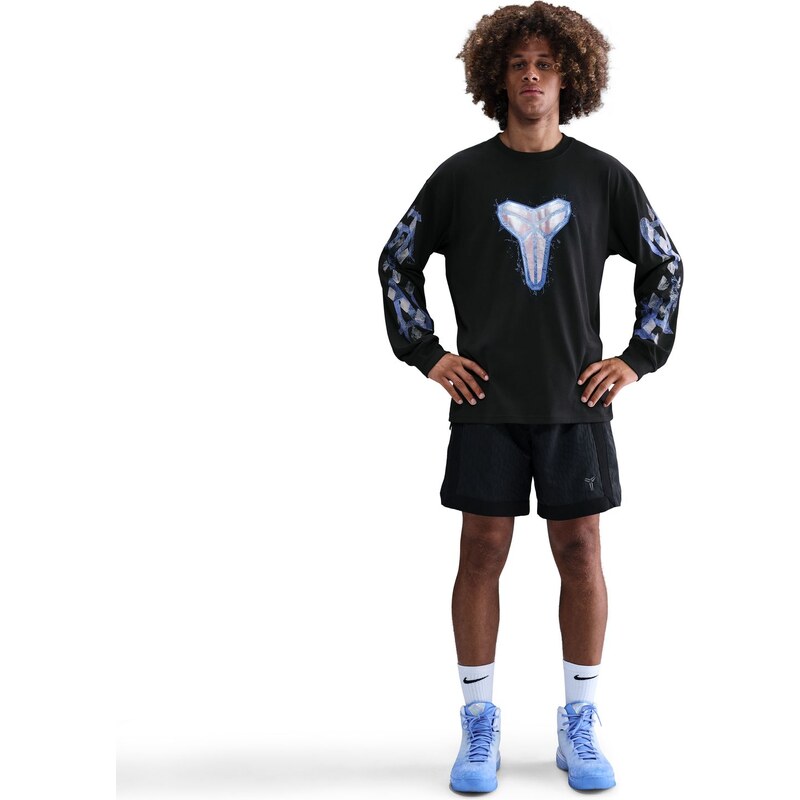 Nike Kobe Dri-FIT Long-Sleeve Basketball Tee Black - Pánske - Tričko 67026622