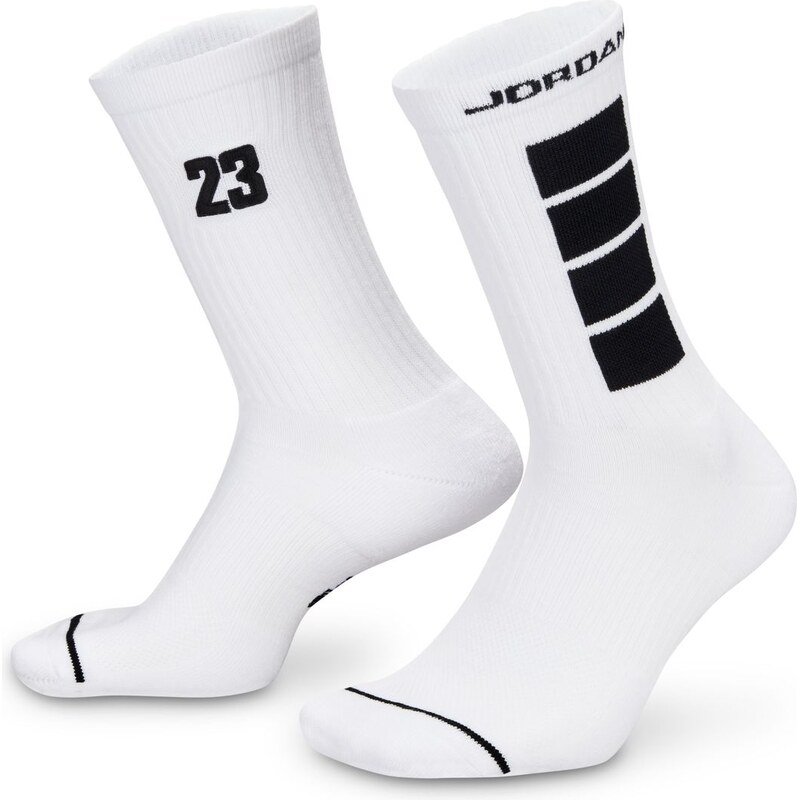 Jordan Everyday Crew Socks White - Unisex - Ponožky Jordan - Biele - 67026625