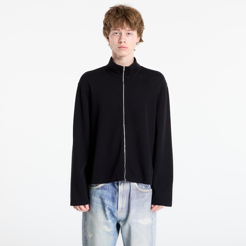 Mikina OUR LEGACY Shrunken Fullzip Black Athletic Rib 54 67026997