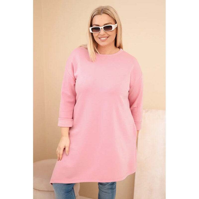 Kesi Dámska dlhá mikina Plus Size s voľným strihom 67808777