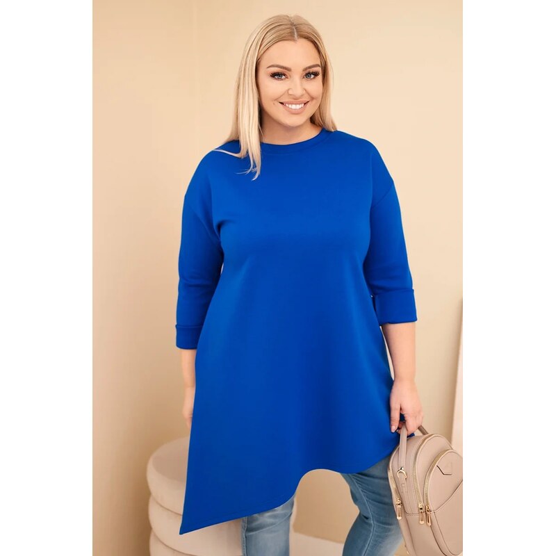 Kesi Dámska dlhá mikina Plus Size s voľným strihom 67808779