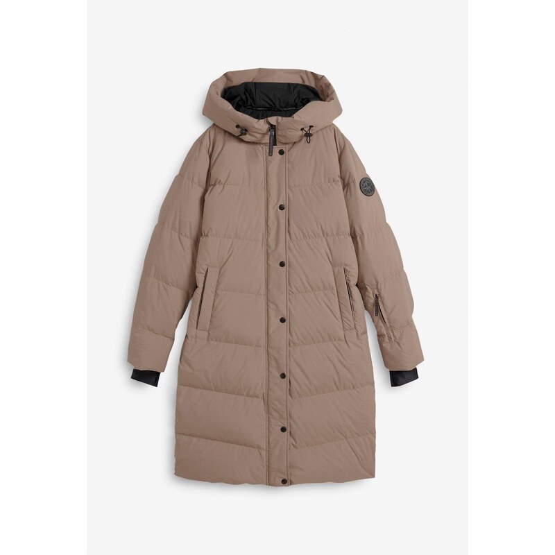 bonprix Páperový kabát s potlačenou podšívkou, odpudzujúci vodu, farba 46202146