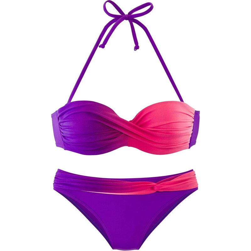 LASCANA Bikiny fialová / neónovo fialová 54220692
