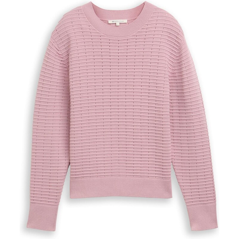 TOM TAILOR DENIM Sveter ružová 67030570