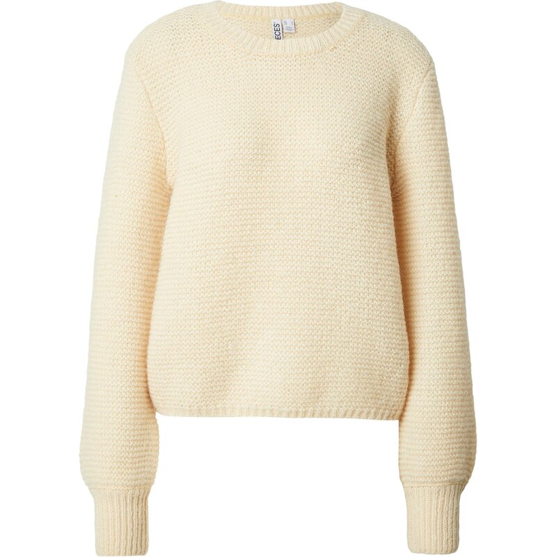 PIECES Sveter PCRinna svetložltá 67036340