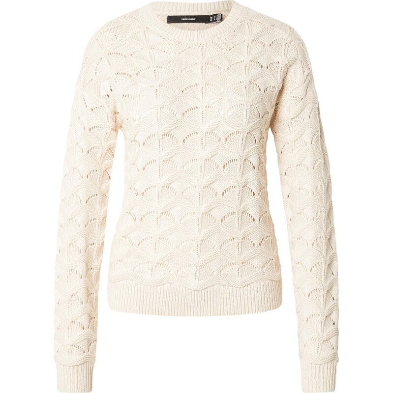 VERO MODA Sveter VMINDIGO biela 67036361