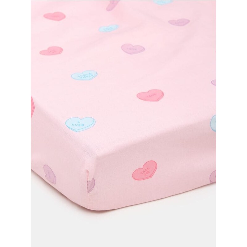 Sinsay - Plachta so srdiečkami - ružová 67029837