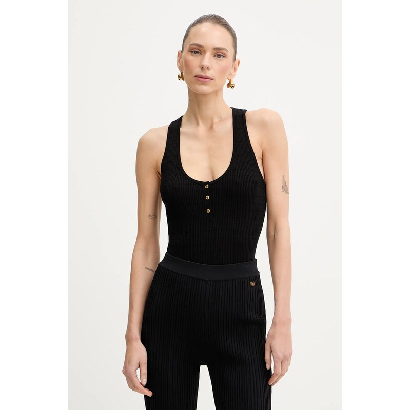 Top s prímesou hodvábu Elisabetta Franchi 67033081
