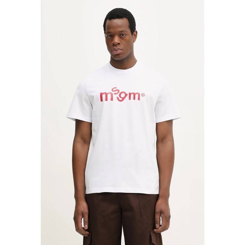 Bavlnené tričko MSGM 67032987