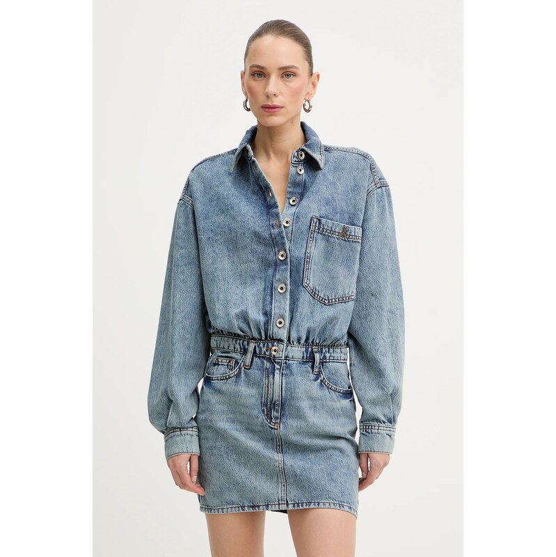 Rifľové šaty Patrizia Pepe 67033040