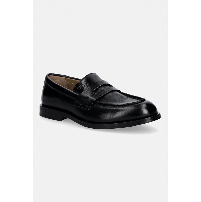 Kožené mokasíny Calvin Klein ESS RUBBER PENNY LOAFER POL LTH 67033302
