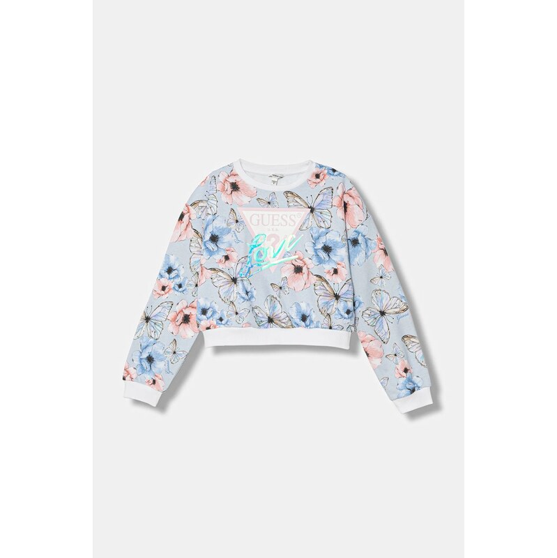 Detská bavlnená mikina Guess 67033319