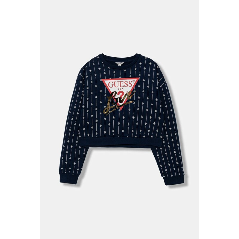 Detská bavlnená mikina Guess 67033318