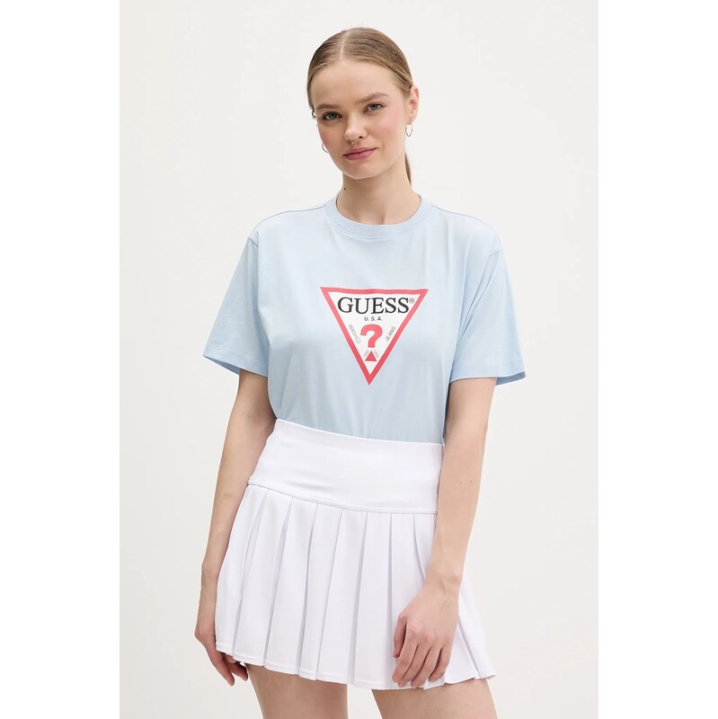 Bavlnené tričko Guess Jeans 67032793