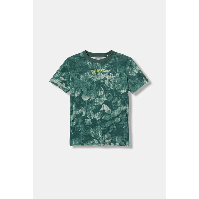 Detské bavlnené tričko Guess 67032966