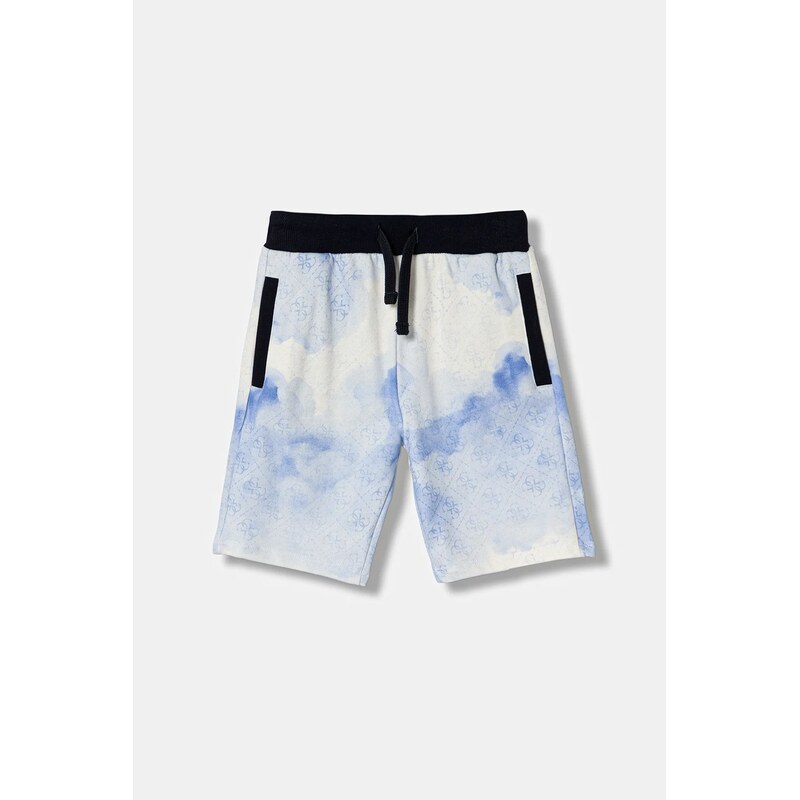 Detské bavlnené šortky Guess 67033029