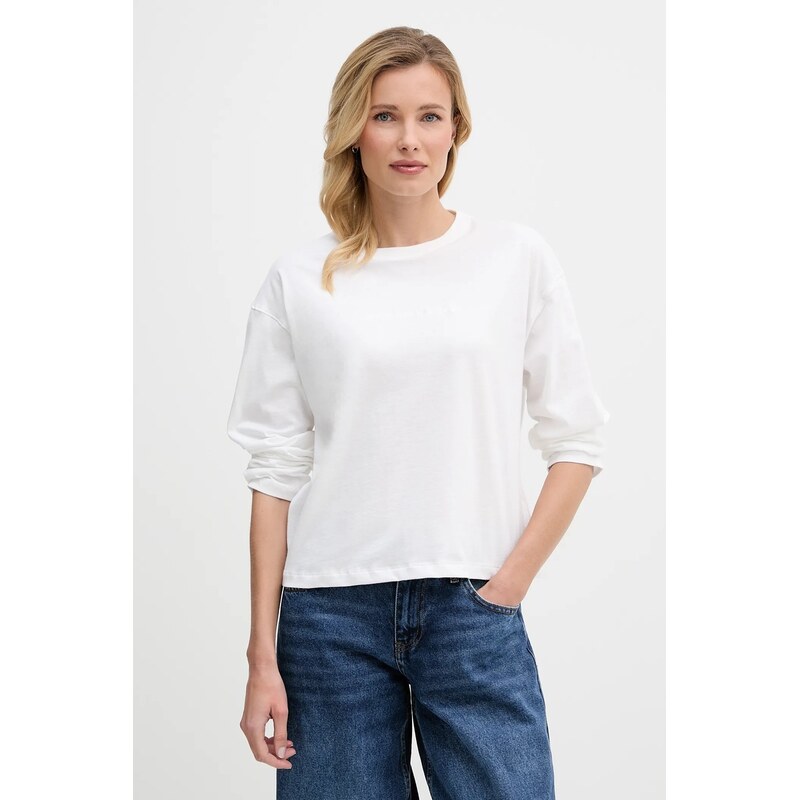 Bavlnené tričko s dlhým rukávom Tommy Hilfiger 67033276