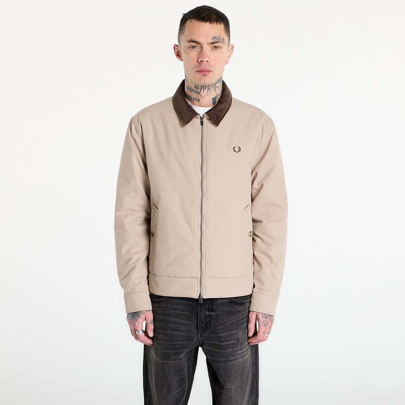 Bunda FRED PERRY Cotton Caban Jacket Warm Oat L 67033551