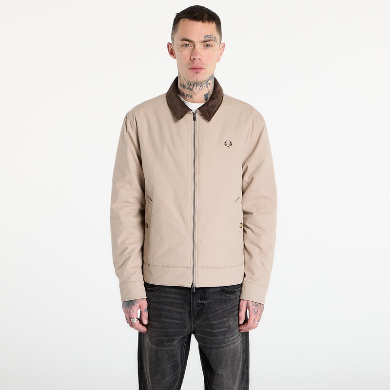 Bunda FRED PERRY Cotton Caban Jacket Warm Oat XL 67034021