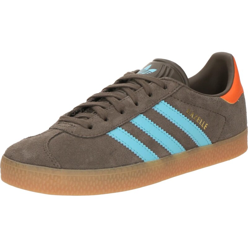 ADIDAS ORIGINALS Tenisky GAZELLE azúrová / hnedá / oranžová 65664664