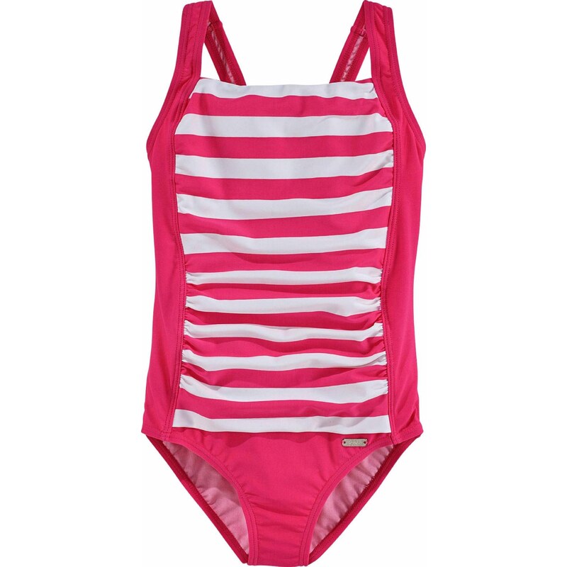 BENCH Jednodielne plavky ružová / biela 54221000