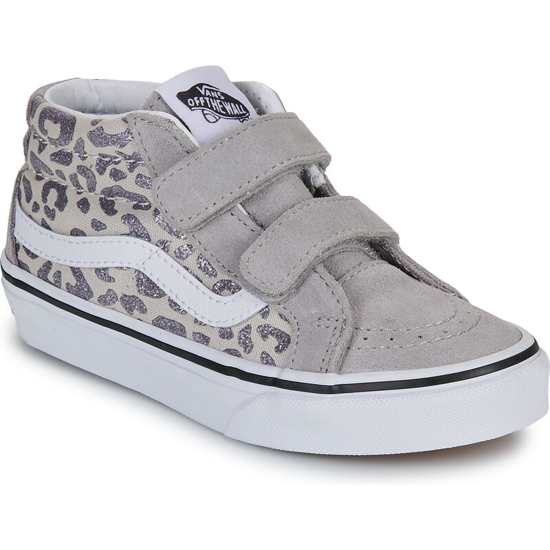 Vans Členkové tenisky SK8-Mid Reissue V Leopard Glitter GRAY Vans 67034648