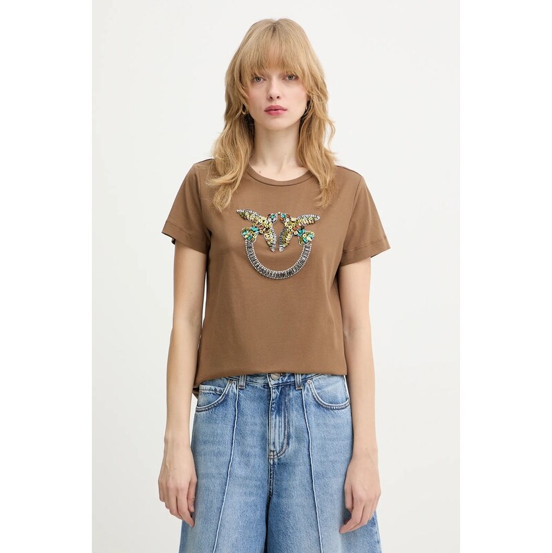 Bavlnené tričko Pinko 67056529