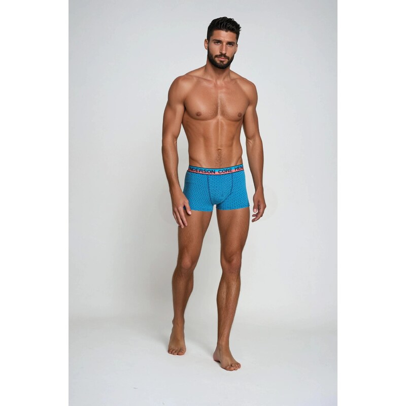 Henderson 2 PACK boxerky Ouzo 38290 nebeskymodré a tmavomodré, Farba 21665392