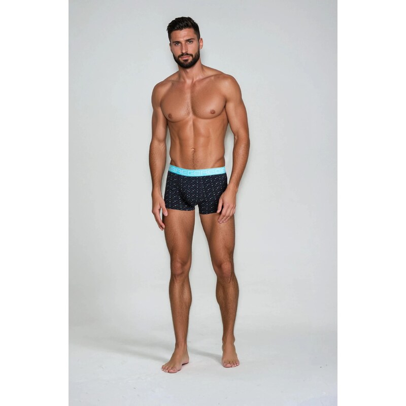 Henderson 2 PACK boxerky Origin 38295 čierne a tmavomodré, Farba 27499980