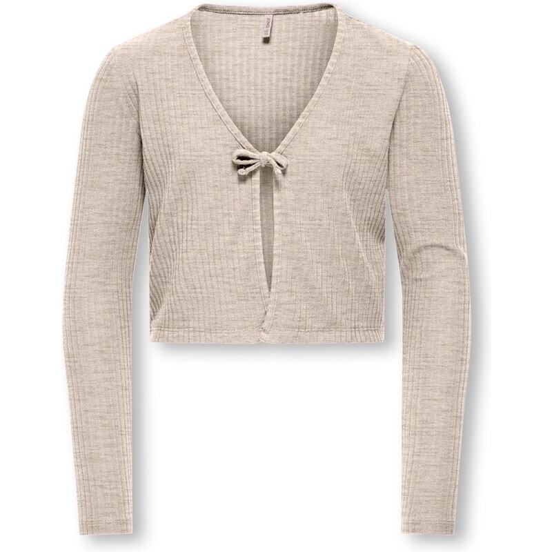 ONLY GIRLS Kardigán KOGNELLA kamenná 67036236
