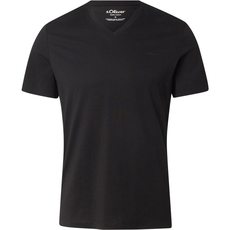 s.Oliver Tričko čierna 67036260