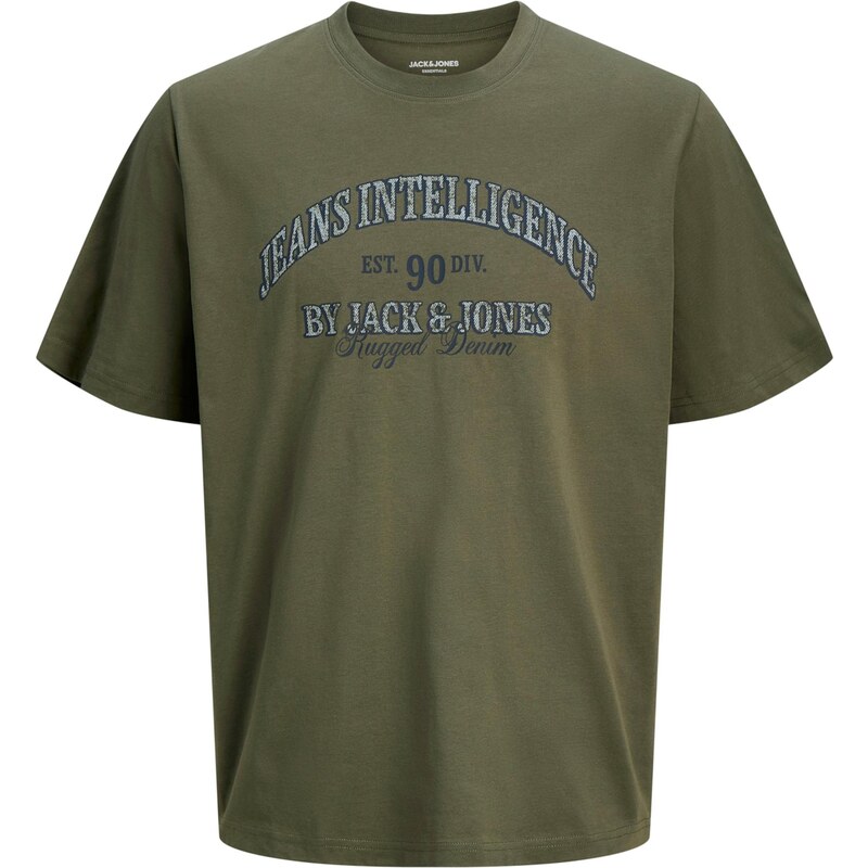 JACK & JONES Tričko JJEDenver námornícka modrá / olivová / biela 67036278