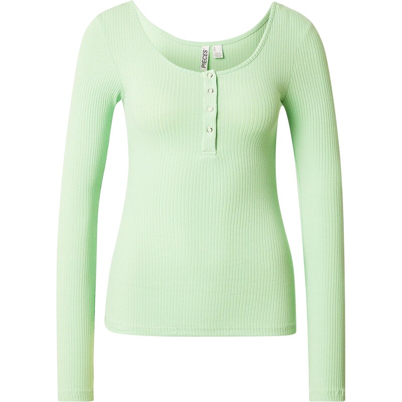PIECES Tričko PCKITTE pastelovo zelená 67036476