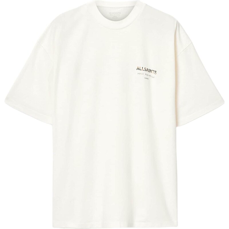 AllSaints Tričko Underground krémová / farba ťavej srsti / tmavohnedá 67036567