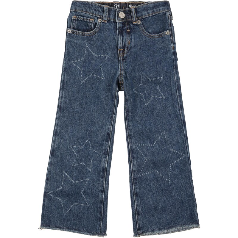 GAP Džínsy STRIDE tmavomodrá / biela 67036659