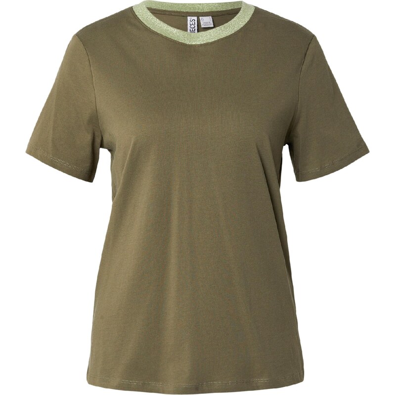 PIECES Tričko PCRIA kaki 67036389