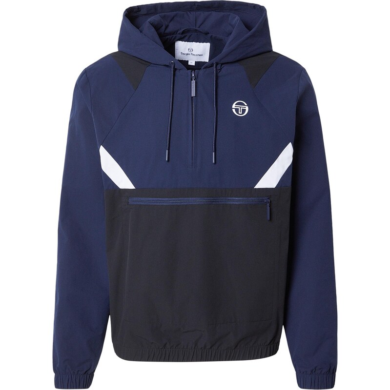 Sergio Tacchini Športová bunda Apice námornícka modrá / čierna / biela 67036730