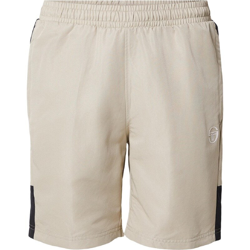 Sergio Tacchini Športové nohavice Vebita tmavobéžová / čierna 67036722