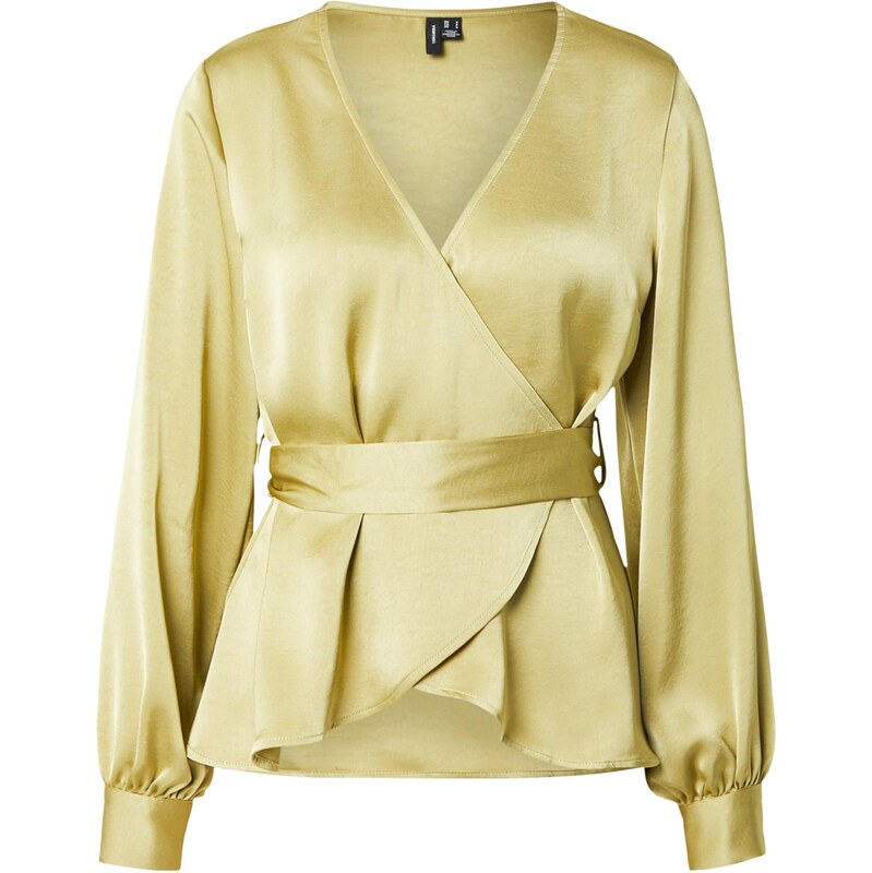 VERO MODA Blúzka VMFLORENCE trstinová 67036479