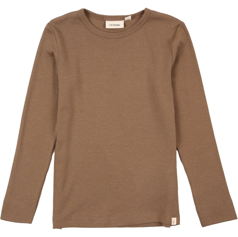 LilAtelier Tričko NMNGAYO hnedá 67036520