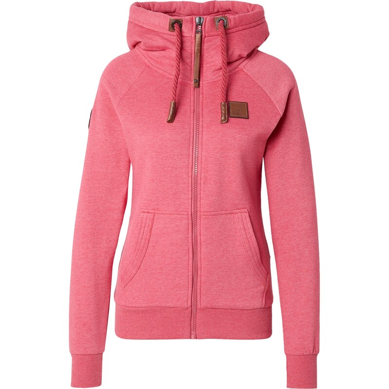 naketano Tepláková bunda farba lesného ovocia 67036569