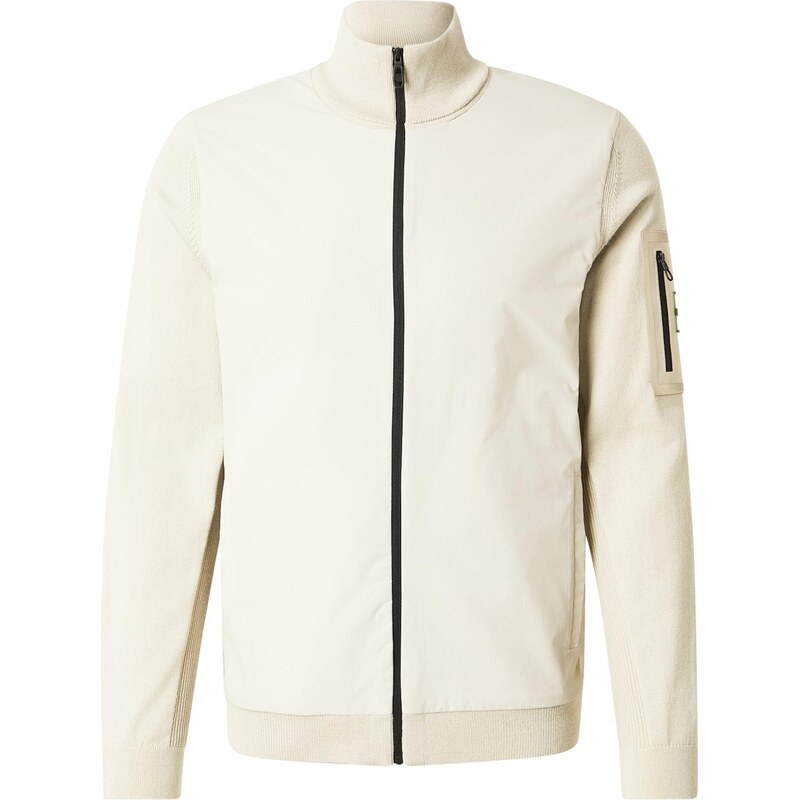 BOSS Kardigán Momentum-X krémová 67036561