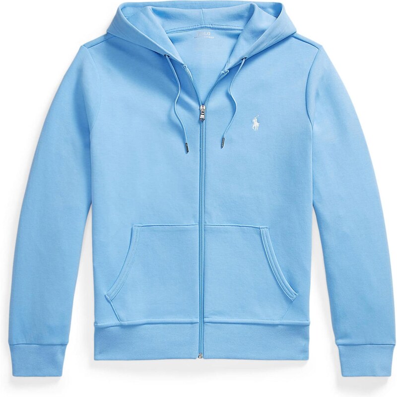 Polo Ralph Lauren Tepláková bunda nebesky modrá / biela 67036625