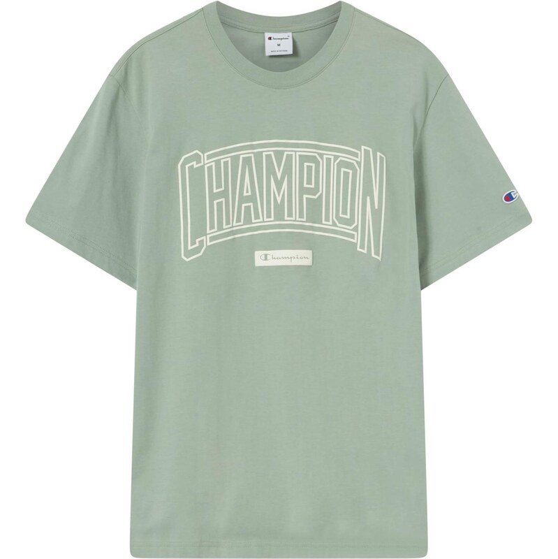 Champion Authentic Athletic Apparel Tričko pastelovo zelená / biela 67036633
