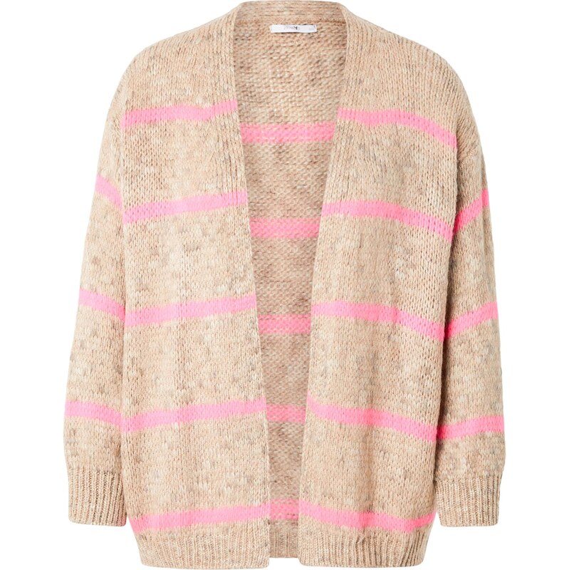Hailys Kardigán Ka44ta farba ťavej srsti / ružová 67036622