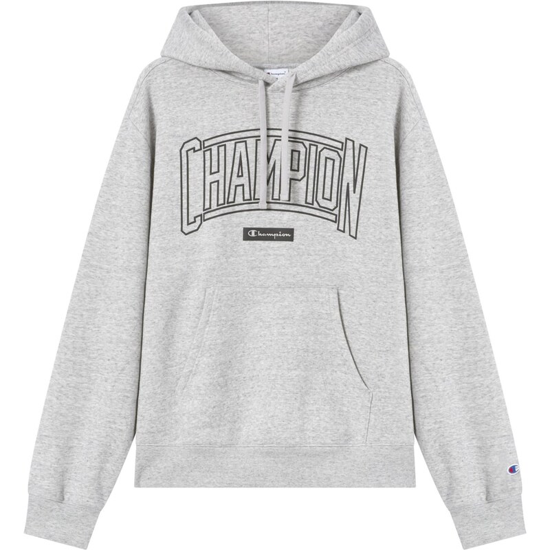 Champion Authentic Athletic Apparel Mikina sivá melírovaná / čierna 67036640