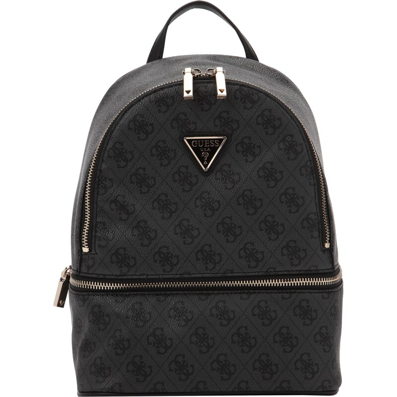 GUESS Batoh Follie antracitová / čierna 67036664