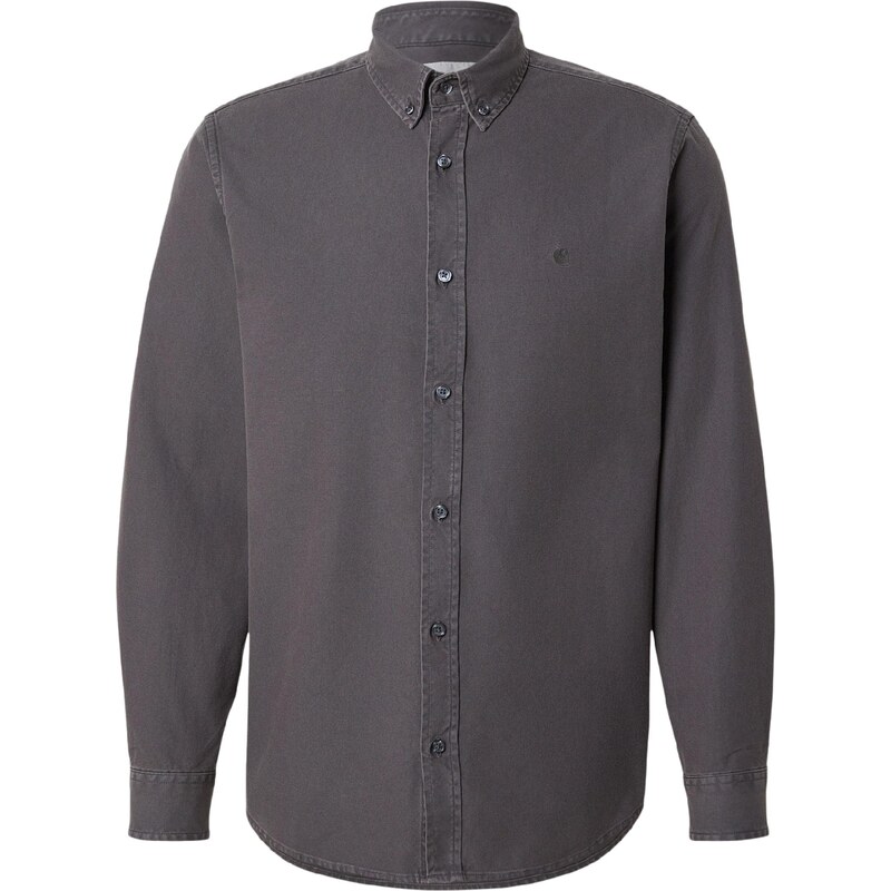 Carhartt WIP Košeľa Bolton grafitová 67036697